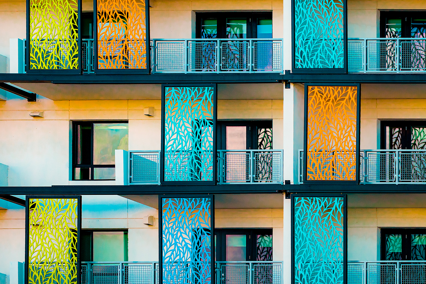 Art Deco Panels at Lake House Orlando