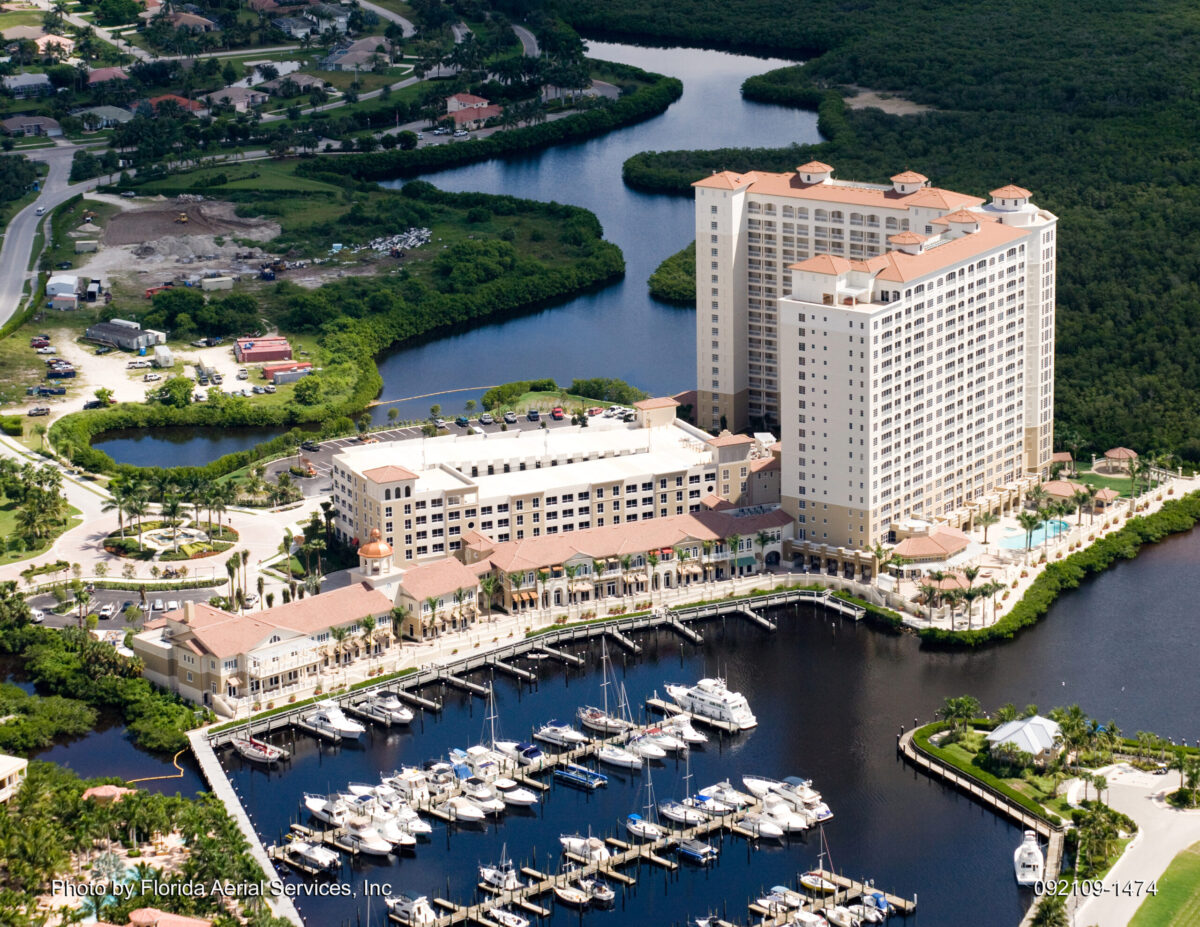 TARPON POINT Aerial view of Tarpon Point