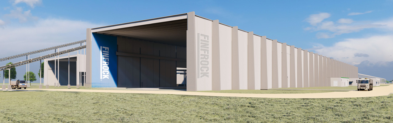rendered image of FMBSouth manufacturing facility
