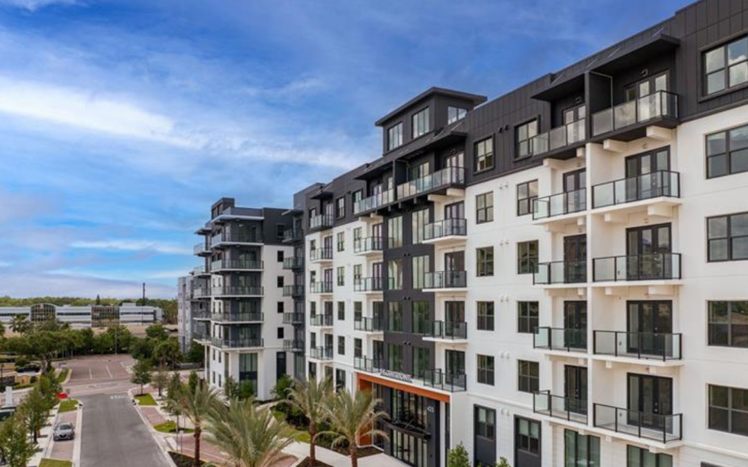 Outside View of CenterPointe Apartments Designed and Built by FINFROCK