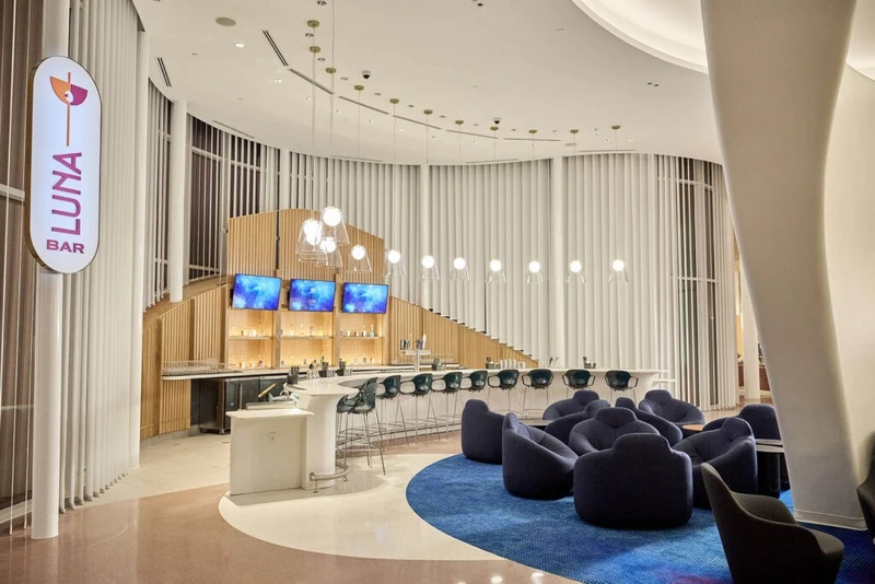 Pool View of Endless Summer Resort Hotel Design-Build Project by FINFROCK